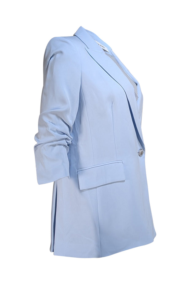 Veronica Beard - Baby Blue Single Button Blazer Sz 8 - Current Boutique