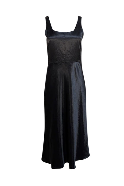 vince slim fitted slip dress Satin Bias Maxi Slip Dress in Dresses & Skirts