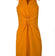 Cinq a Sept - Tangerine Orange Sleeveless Knot Front Dress Sz 2