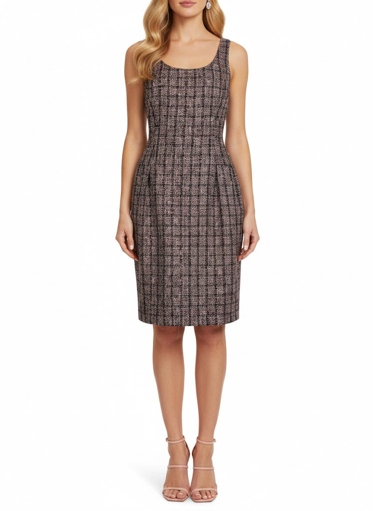carmen marc valvo gold dress halterneck
