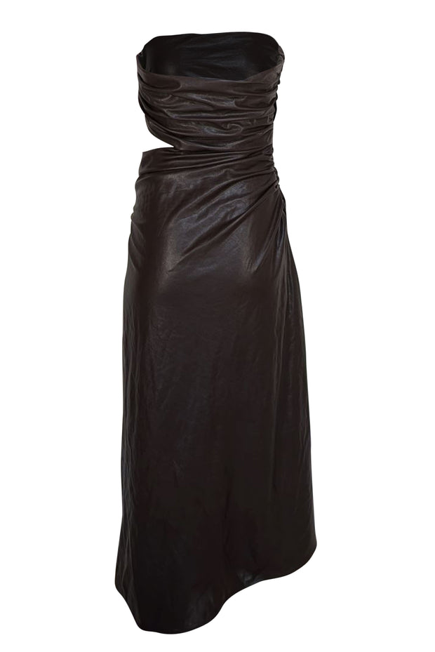 alc brown leather dress A.L.C. Size 12 – Current Boutique BF_SALE50