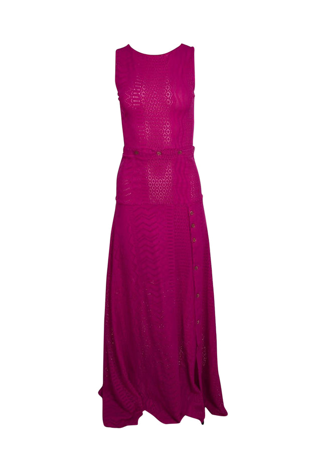prabal gurung pink dress Prabal Gurung Jackie Twist Front Dress in Hot Pink, Size 6