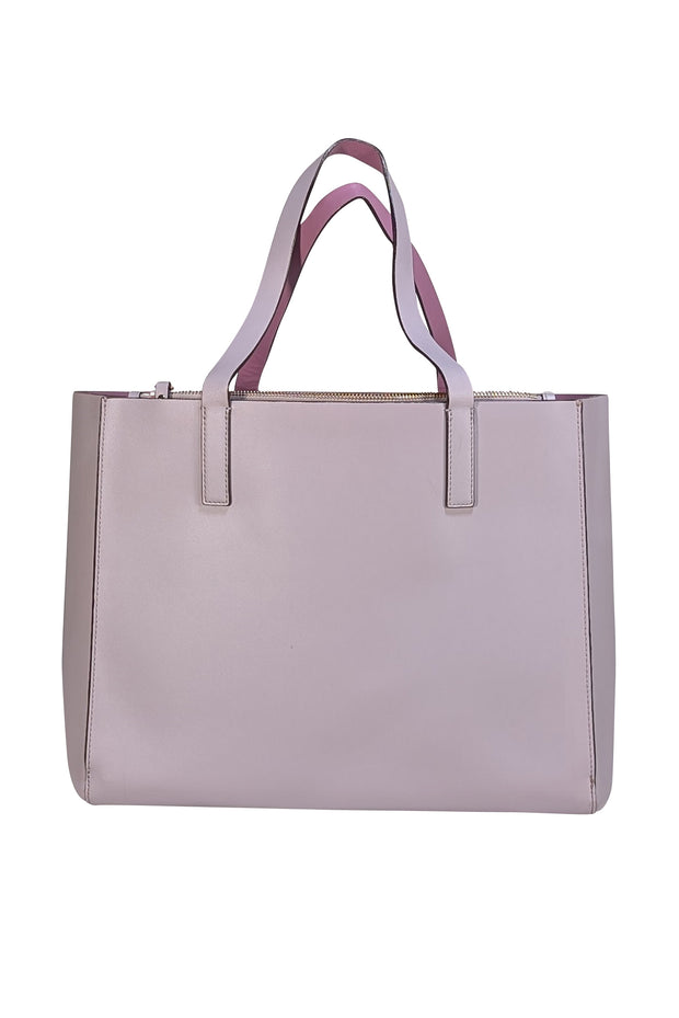 Kate Spade - Light Lilac Leather Tote Bag