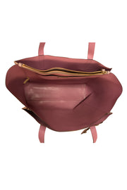 Kate Spade - Light Lilac Leather Tote Bag