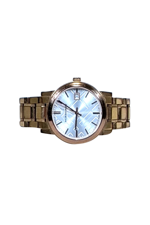 Current Boutique-Burberry - Rose Gold Swiss Made Watch