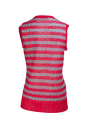 Marni - Red Multi Striped Knit Tank Sz 6