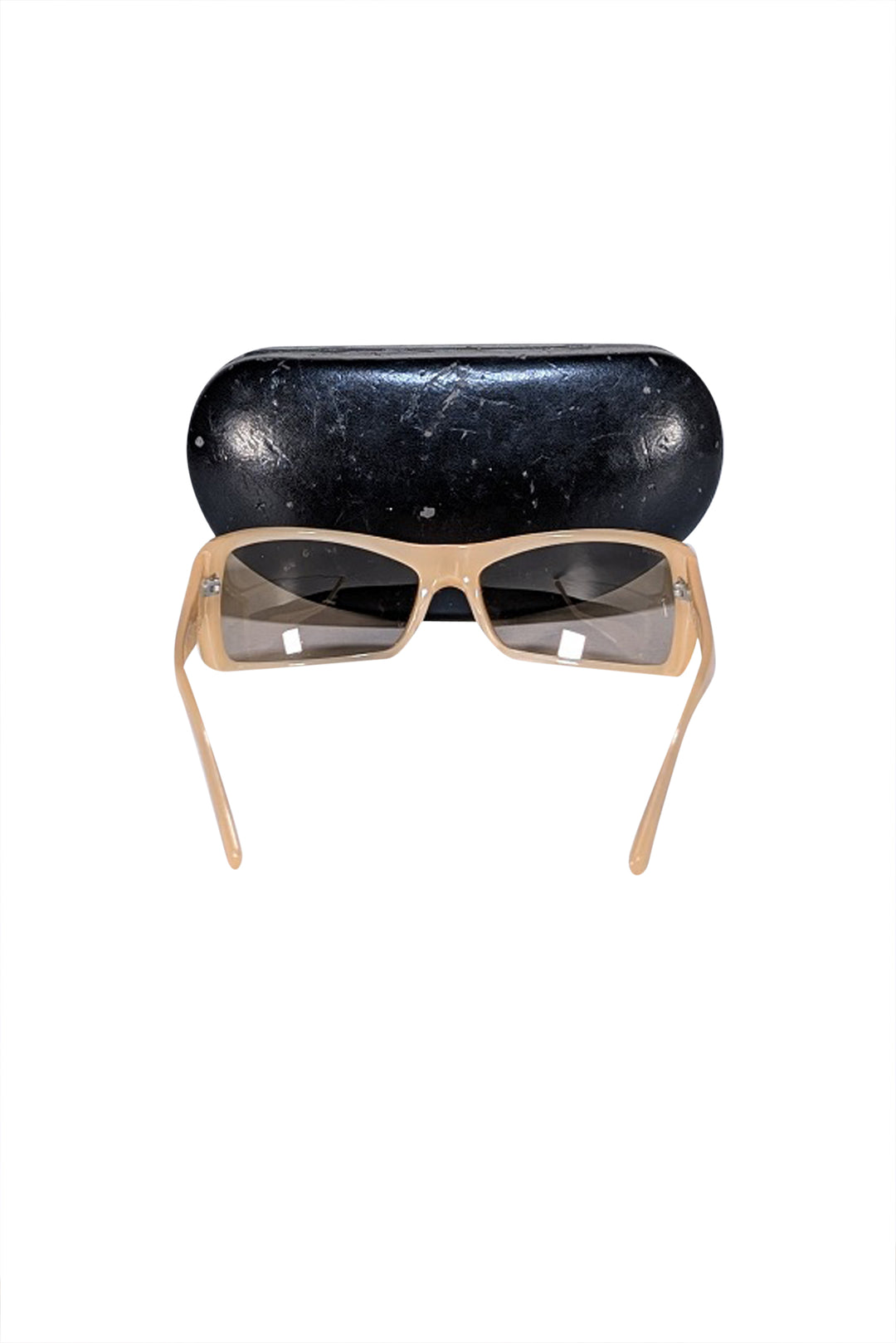 Prada - Beige Square Sunglasses display picture 3