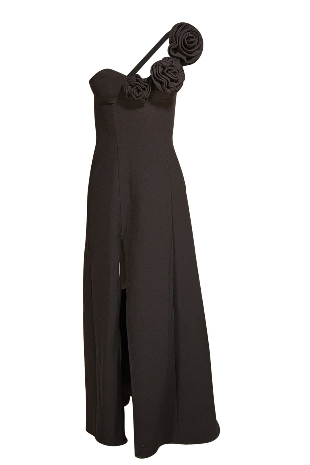 the wolf gang flores midi dress Endless Rose Lace Midi Dress & The Wolf Gang Flores Dress . Size: M in both Occasion: Black Tie Optional Wedding Confession: So, my sister actually rented the dress I had also