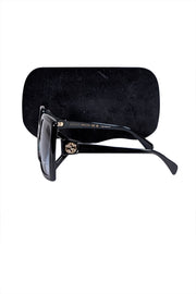 Gucci - Black Large Square Sunglasses - Current Boutique