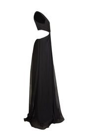 cinq a sept one shoulder dress Cinq Sept Women's Enya Asymmetric Midi Dress - Scarlet