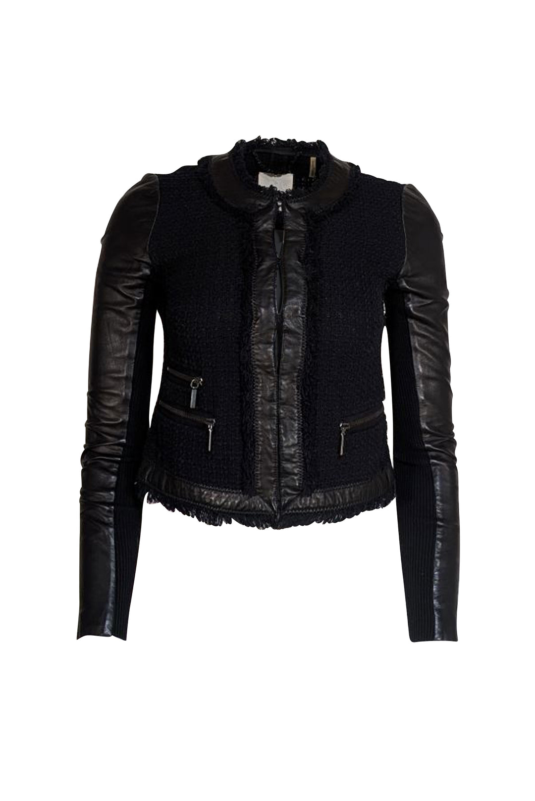 chinese dress ladies Harper Lamb Leather Dress – Rebecca Minkoff main image 0