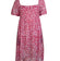 Baum Und Pferdgarten - Multi Tone Pink Leopard Print Mesh Overlay Mini Dress Sz M