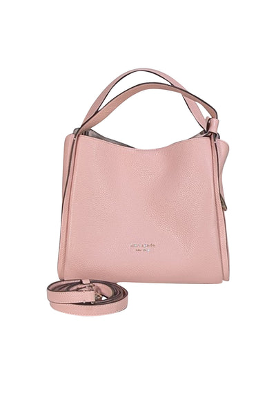 Kate Spade - Light Pink Pebbled Leather Satchel Bag - Current Boutique
