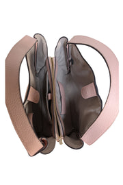 Kate Spade - Light Pink Pebbled Leather Satchel Bag - Current Boutique