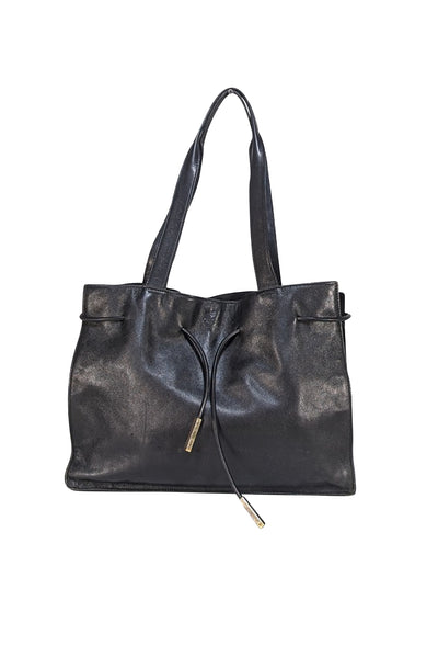 Gucci - Black Leather Mini Tote Bag - Current Boutique