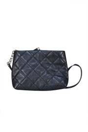 Kate Spade - Black Quilted Crossbody Bag - Current Boutique