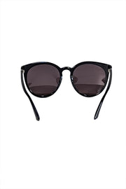 Gucci - Black Round Round Iridescent Lens Sunglasses - Current Boutique
