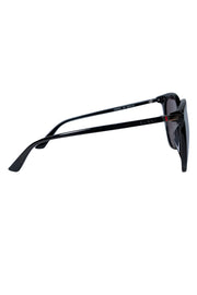 Gucci - Black Round Round Iridescent Lens Sunglasses - Current Boutique
