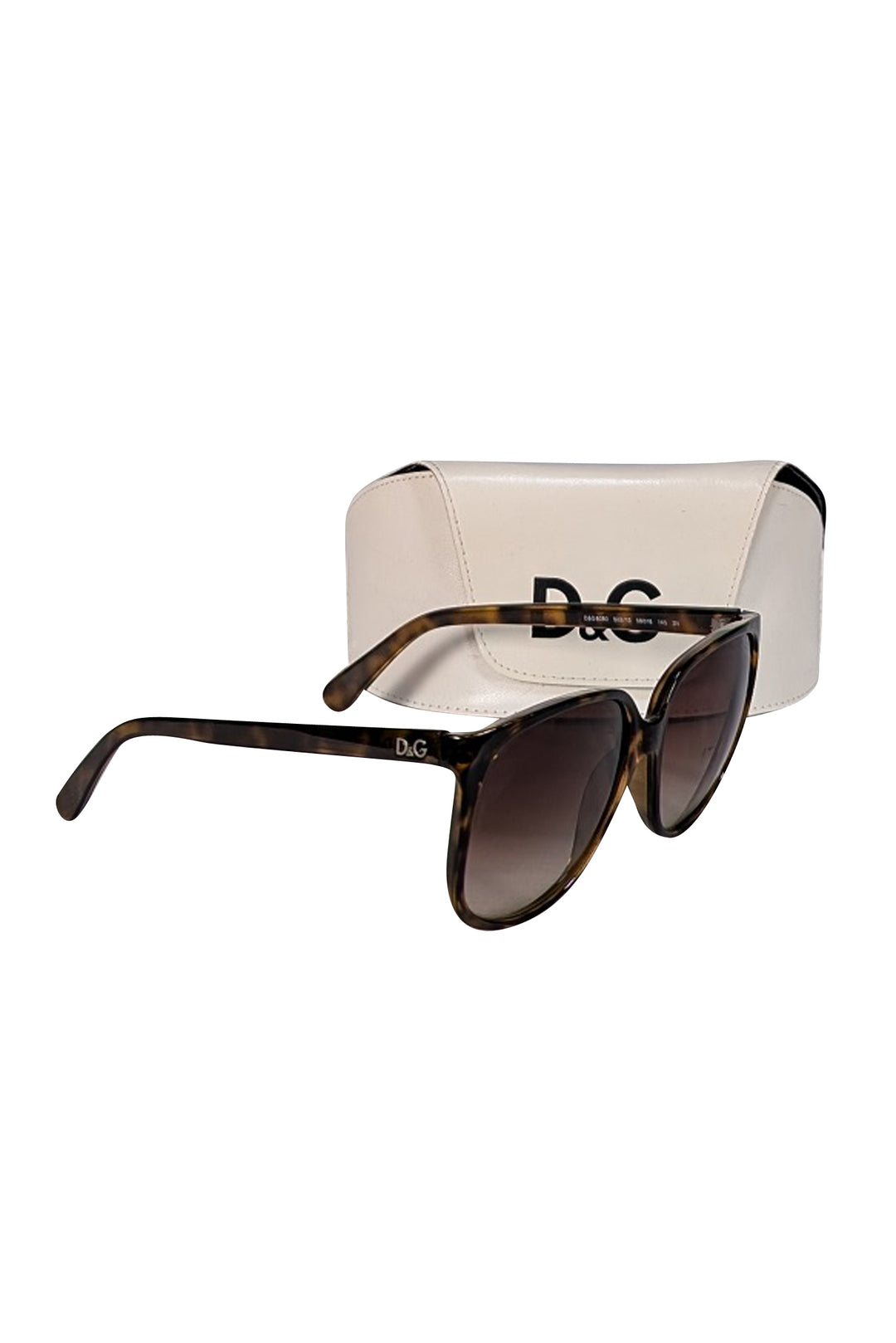Dolce & Gabbana Brown Oversized Sunglasses DG oversized square sunglasses in brown - Dolce Gabbana  main image 4