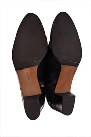 Ferragamo - Black Leather Tall Boots Sz 7
