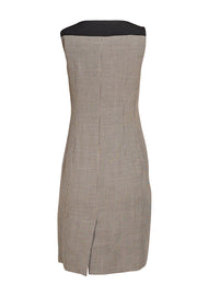 Akris Punto - Black & White Houndstooth Shift Mini Dress Sz 4 - Current Boutique