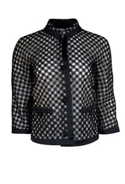 ARMANI Collezioni スウェードブルゾン Armani Collezioni Size 6 Jacket
