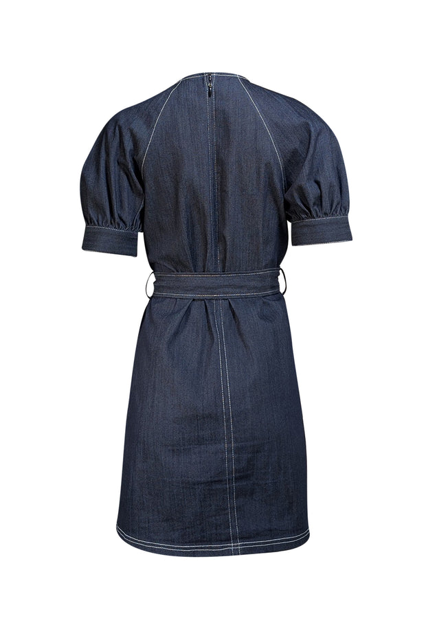 Cinq A Sept Women's Abby Mini Dress in Indigo Blue Size 4