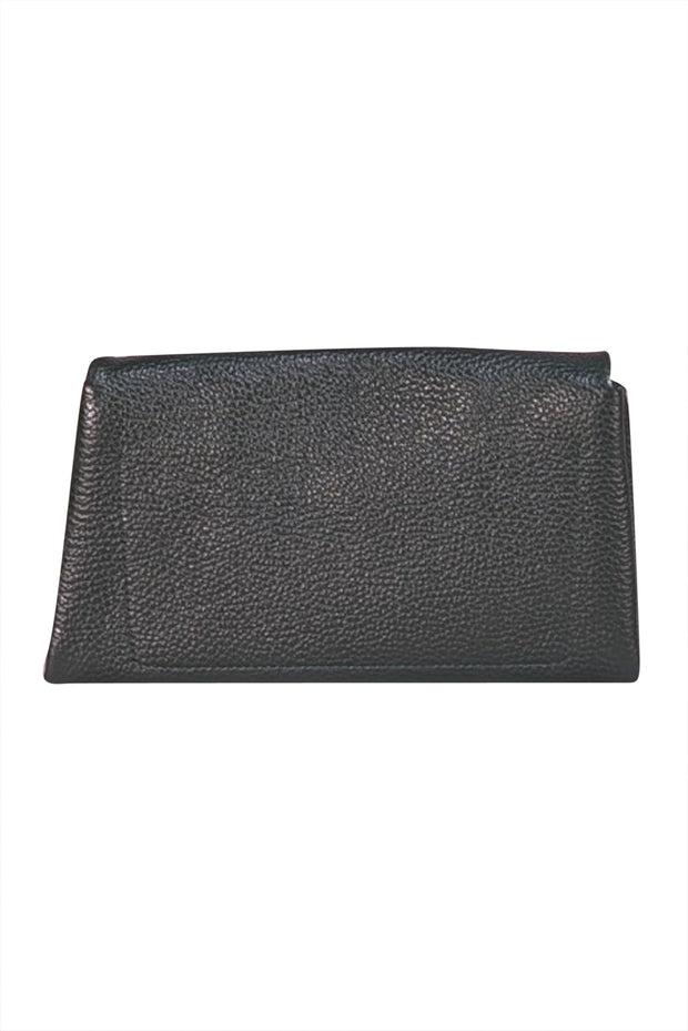 Cuoiera Fiorentina - Dark Green Leather Clutch
