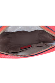 Kate Spade - Dark Coral Perforated Crossbody Bag