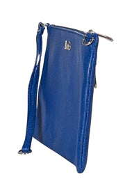Dolce & Gabbana - Blue Leather Pochette Crossbody Bag