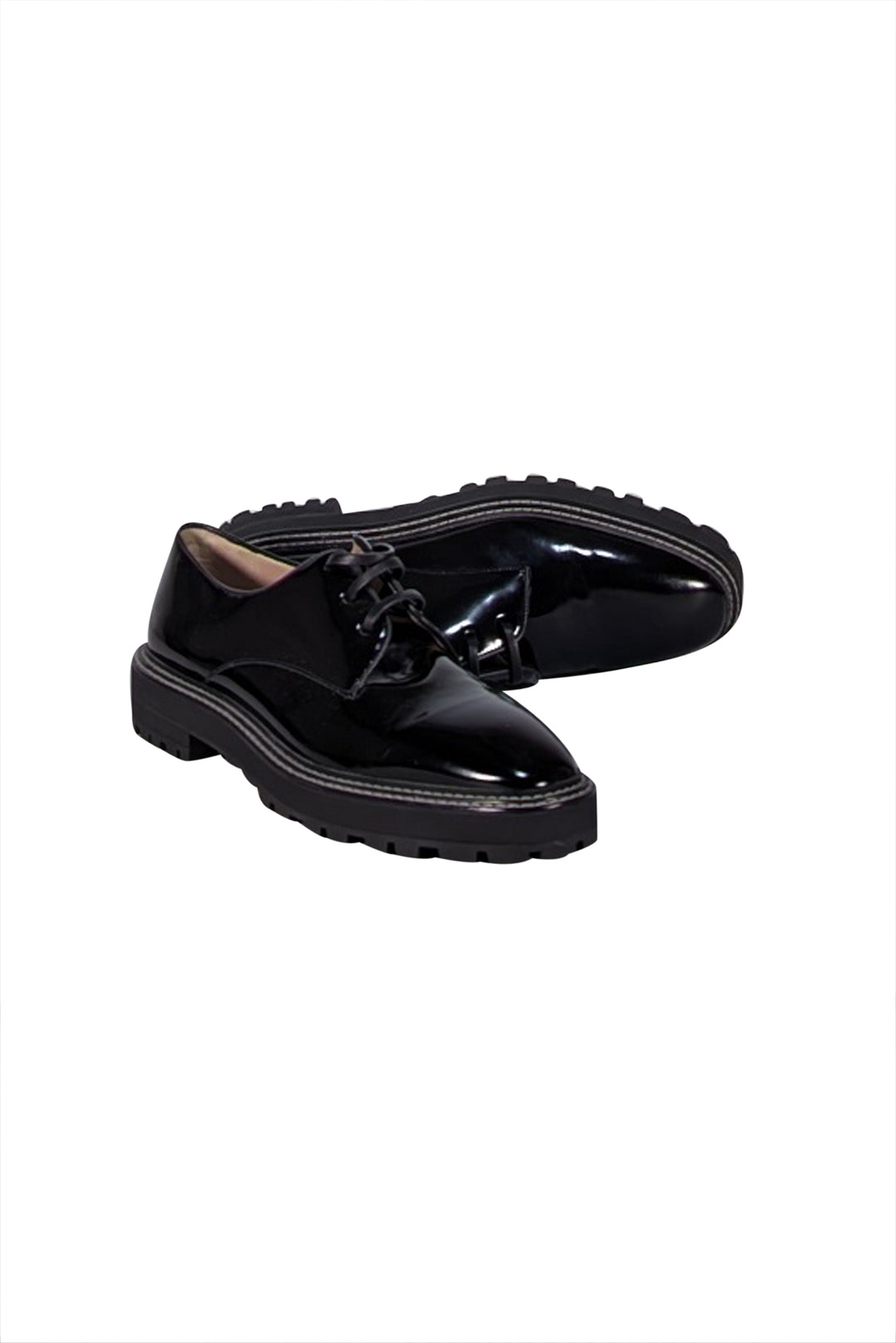 Stuart Weitzman ブラックサンダル35.5新品未使用品お値下げ中 Stuart Weitzman - Black Patent Leather Loafers Sz 9.5