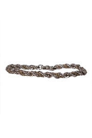 Tiffany & Co. - Silver & Gold Twisted Rope Bracelet