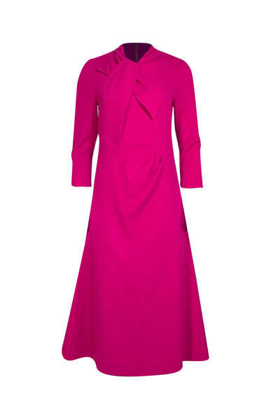 The Fold - Hot Pink "Nola" Dress Sz 6 - Current Boutique