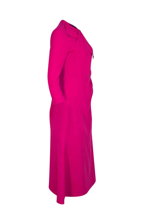 The Fold - Hot Pink "Nola" Dress Sz 6 - Current Boutique
