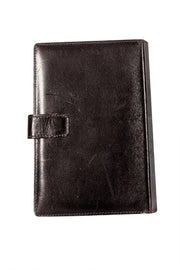Gucci - Brown Leather Vintage Address Book Wallet