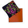 Hermes - Black, Pink, Orange, & Green Floral Silk Scarf