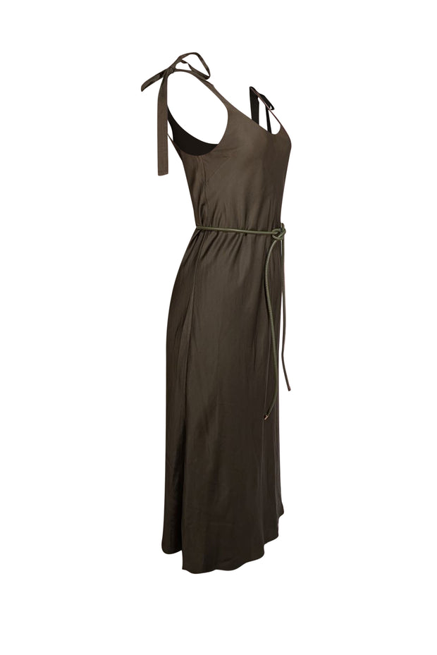 zimmermann olive green dress Zimmermann Silk Mini Dress - Green Dresses, Clothing - WZI198929