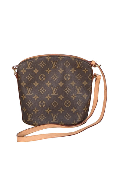 Louis Vuitton - Brown Monogram Drouot Crossbody Bag - Current Boutique
