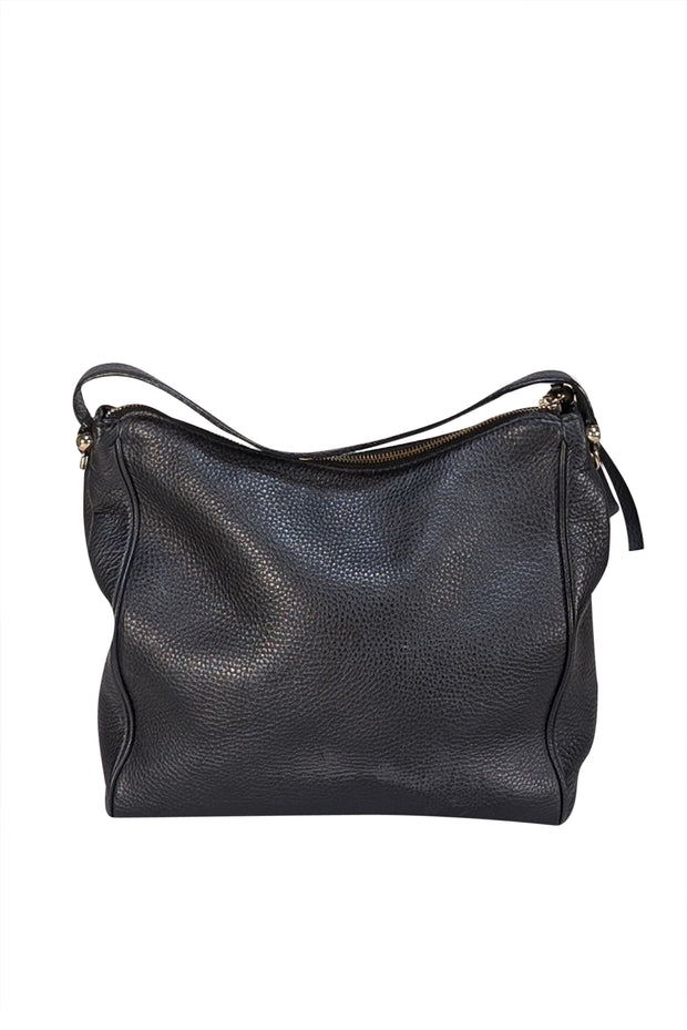 Kate Spade - Black Pebbled Leather Shoulder Bag