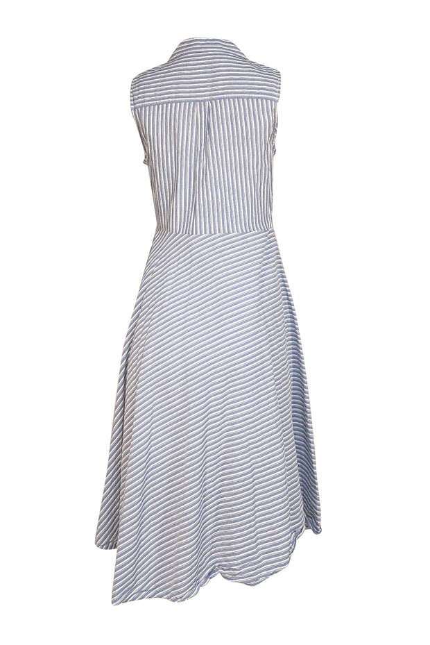 Derek Lam - Blue & White Striped Shirt Dress Sz 8