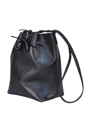 Mansur Gavriel - Black Leather Bucket Bag - Current Boutique