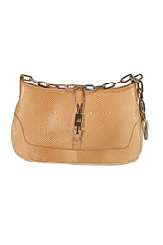 Gucci - Beige Karung Jackie O Bag