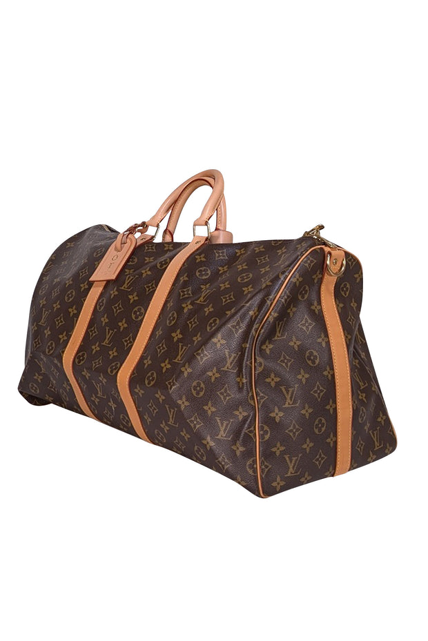 Louis Vuitton - Brown Monogram Keepall Bandoulière 55