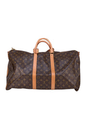 Louis Vuitton - Brown Monogram Keepall Bandoulière 55