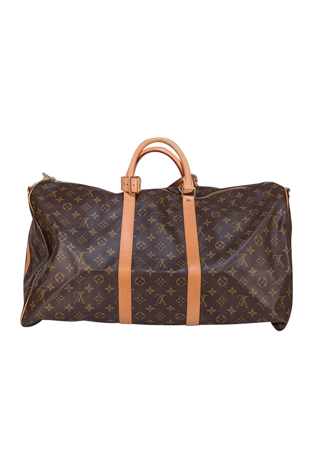 Louis Vuitton - Brown Monogram Keepall Bandoulière 55