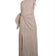 Gary Bigeni - Beige & Black Stripe One Shoulder Dress Sz S