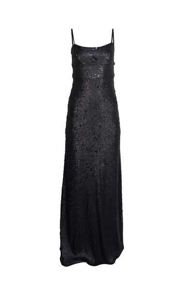 Bcbg Gisselle Womens Sequined Shimmer Evening Dress, Size: XS, Black