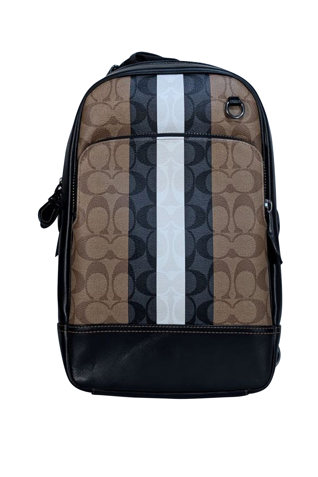 coach black and brown backpack Coach BackPack