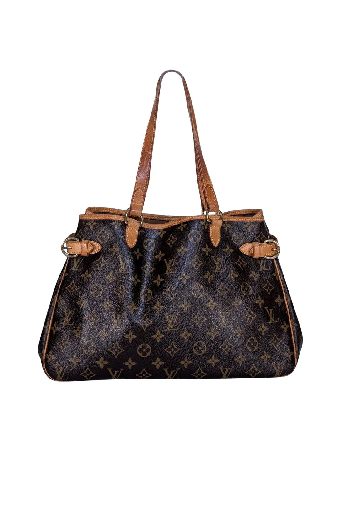 Louis Vuitton バケットバッグ ダークブラウン Louis Vuitton - Brown Monogram Batignolles Horizontal Shoulder Bag