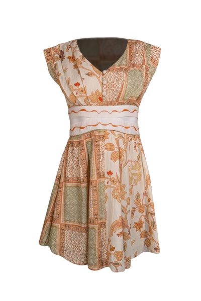 anna cate orange dress Ella Strapless Dress